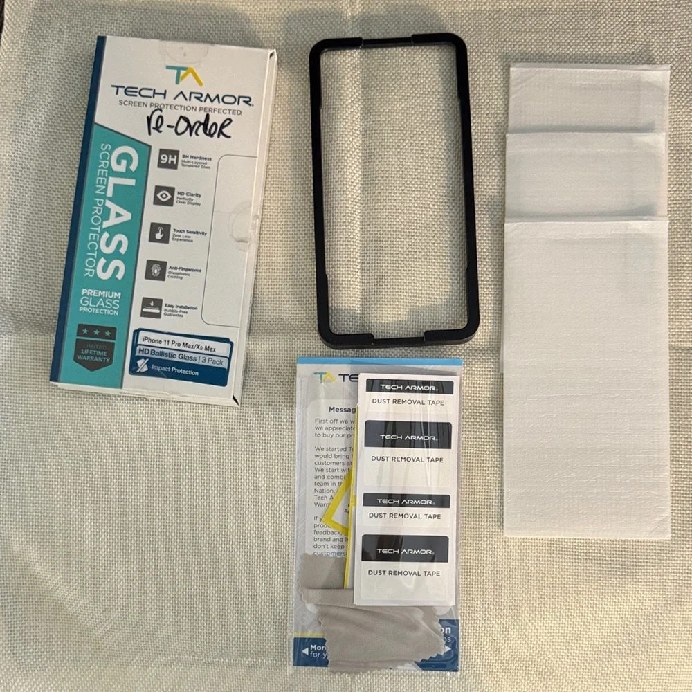 iPhone 11 Pro Max 3 Pack HD Ballistic Glass